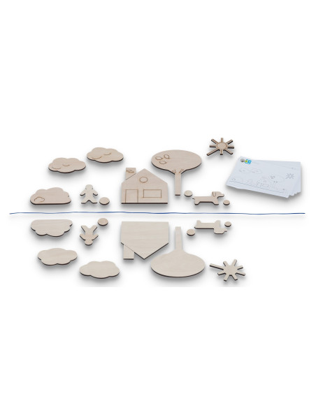 BSGA293,Joc educativ Imagini in oglinda