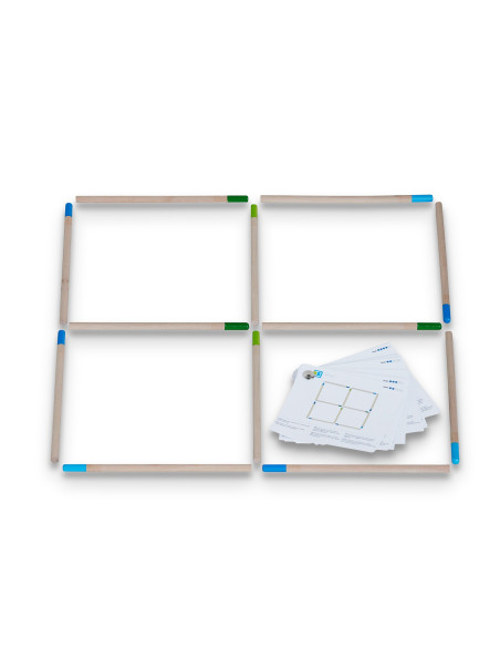 BSGA294,Joc de potrivire educativ cu chibrituri mari
