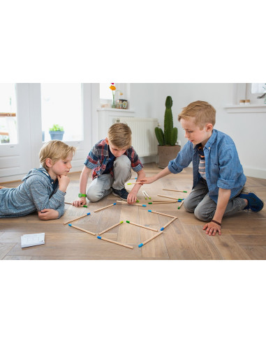 BSGA294,Joc de potrivire educativ cu chibrituri mari