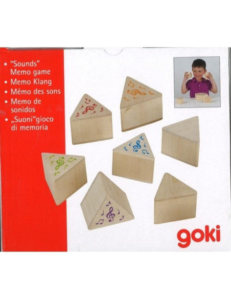 GOKI56683,Joc de memorie Sunetele GOKI56683,Joc de memorie Sunetele