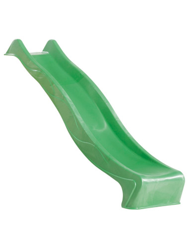 KBT414.015.009.011,Tobogan HDPE S line 2.9m verde mar duza apa