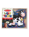 MD3781,Melissa and Doug - Joc cu sireturi - Animale de la ferma