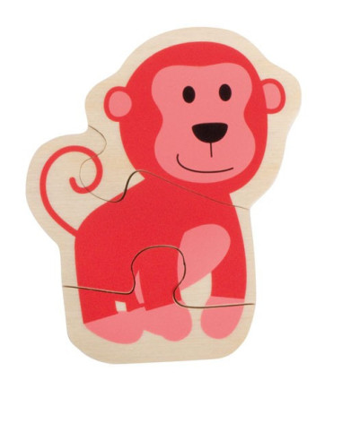 BEL18011,Primul meu puzzle Animale vesele - Beleduc