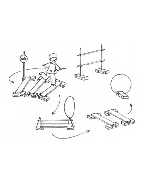 ITV106,Set de motricitate E - Active Play ITV106,Set de motricitate E - Active Play