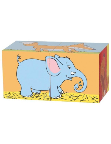 GOKI57725,Primele mele cuburi Animale Prietenoase