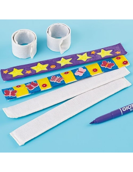 BKEK6086,Set 5 bratari de decorat Snap-On