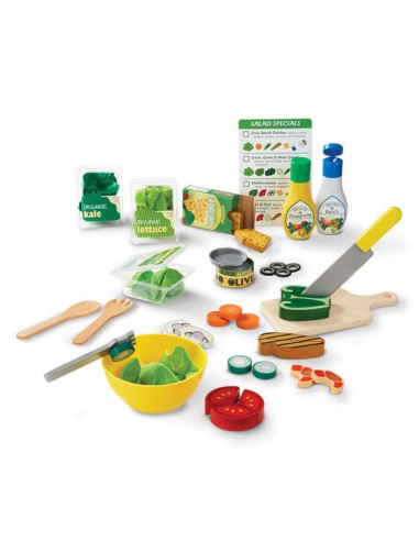 MD9310,Set de joaca din lemn Salate delicioase Melissa and Doug
