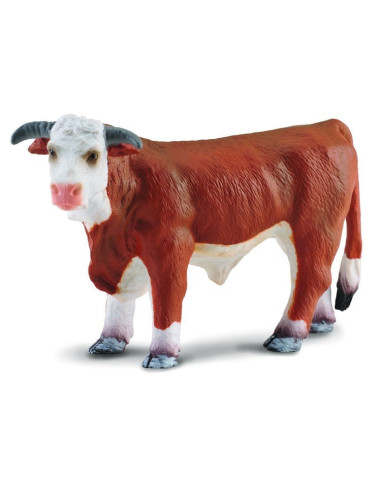 COL88234L,Figurina Taur Hereford