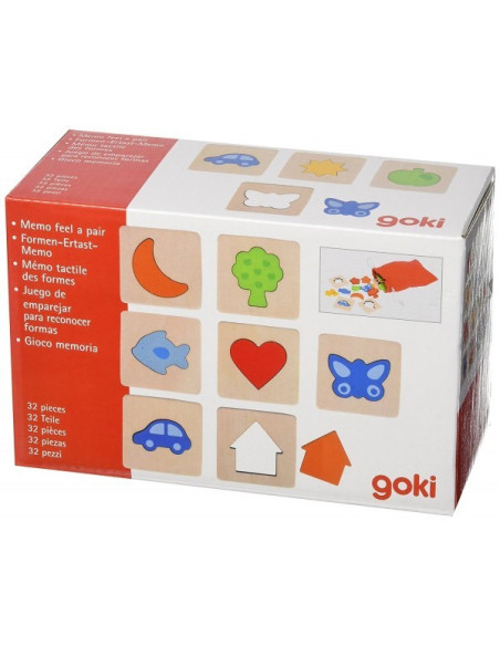 GOKI56968,Joc de memorie Texturile GOKI56968,Joc de memorie Texturile