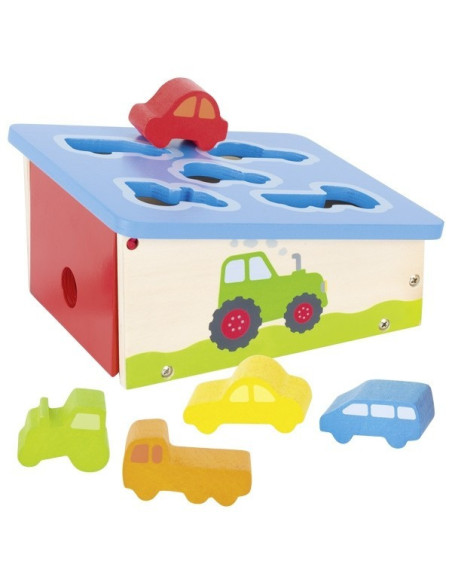 GOKI58668,Sortator de forme din lemn masinute
