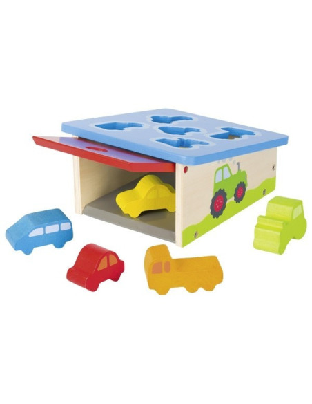 GOKI58668,Sortator de forme din lemn masinute