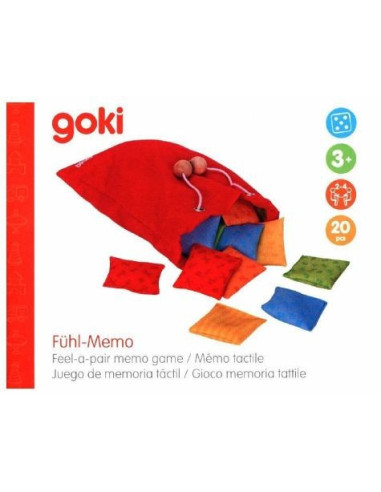 GOKI56828,Joc de memorie cu texturi Pernitele GOKI56828,Joc de memorie cu texturi Pernitele