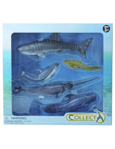 COL89671WB,Set 5 figurine Lumea Acvatica Collecta