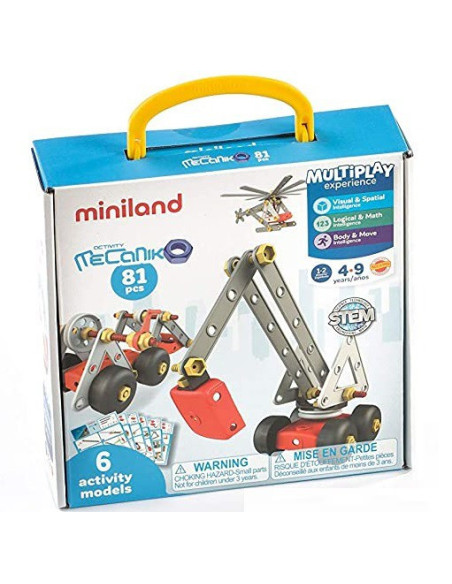 ML32656,Joc de constructii Activity Mecaniko 81 Miniland