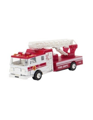 GOKI12115,Masinuta de pompieri Die Cast cu sunete si lumini