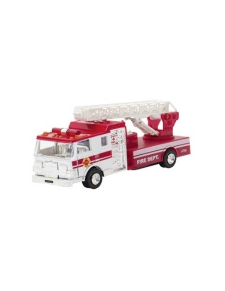 GOKI12115,Masinuta de pompieri Die Cast cu sunete si lumini