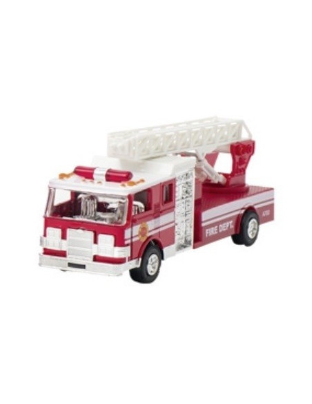 GOKI12115,Masinuta de pompieri Die Cast cu sunete si lumini