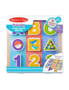 MD1899,Puzzle cu piese mari pentru belelusi Melissa and Doug 2