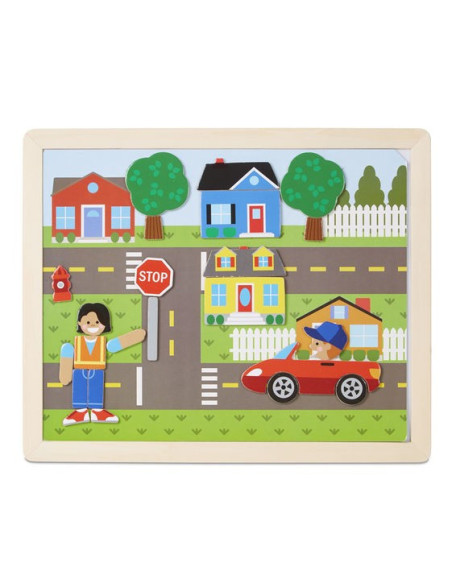 MD9918,Joc magnetic potriveste piesele Melissa & Doug