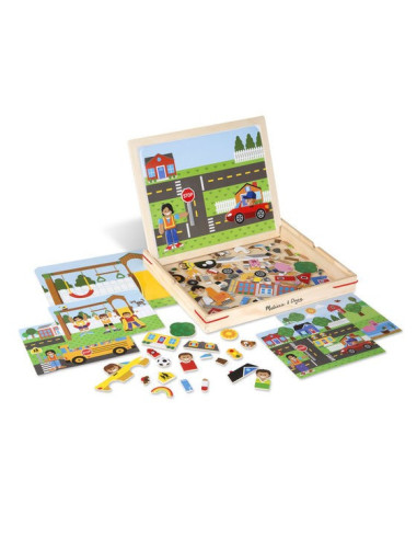 MD9918,Joc magnetic potriveste piesele Melissa & Doug