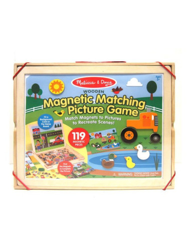 MD9918,Joc magnetic potriveste piesele Melissa & Doug