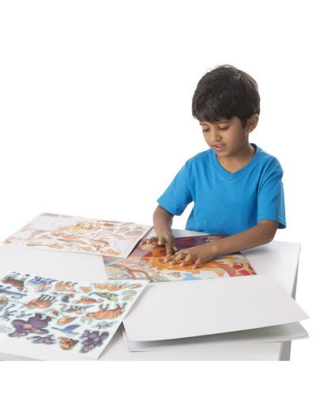 MD30502,Bloc cu abtibilduri reutilizabile Jungla Melissa and Doug