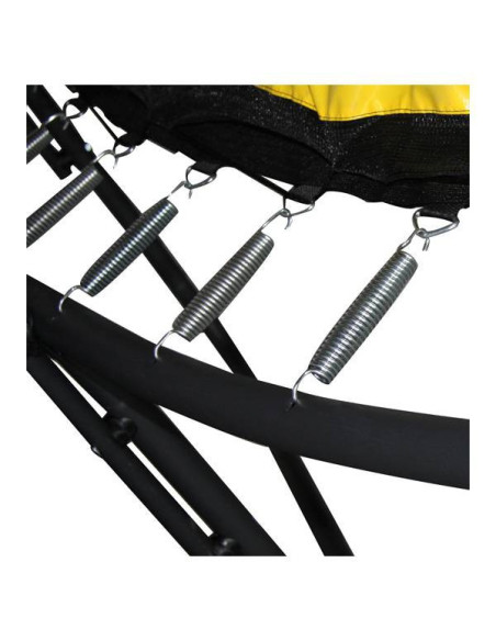 OEJC16612,Set trambulina 488 cm cu plasa si scarita Ookee Jump Carbon