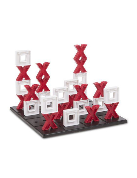 MD2097,Joc X si O 3D Tic Stac Toe Melissa and Doug MD2097,Joc X si O 3D Tic Stac Toe Melissa and Doug
