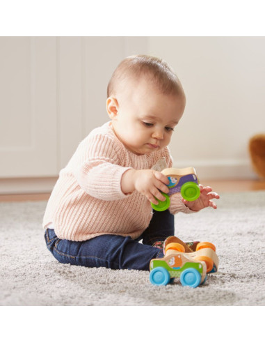 MD30129,Masinute de stivuit cu animale - Melissa and Doug