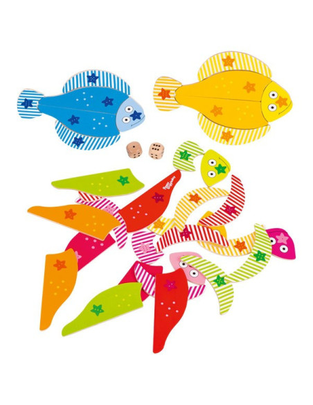 GOKI56832,Joc educativ Pestisorii colorati - Goki