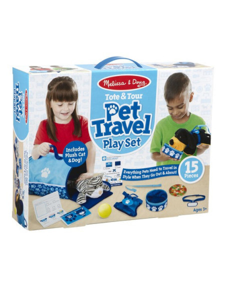 MD8541,Set De Joaca Animalele De Companie Calatoresc Melissa and Doug