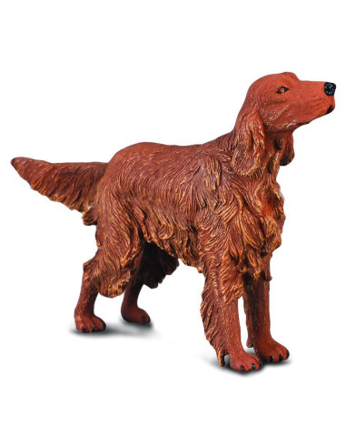 COL88068L,Figurina Setter irlandez roscat - Collecta