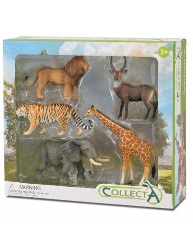 COL89992WB,Set 5 buc Animale Salbatice - Collecta