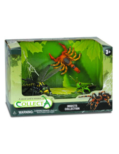 COL89136SOB,Set 3 figurine Insecte - Collecta
