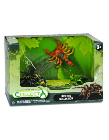 COL89136SOB,Set 3 figurine Insecte - Collecta