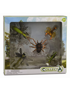 COL89135WB,Set 5 figurine Insecte - Collecta