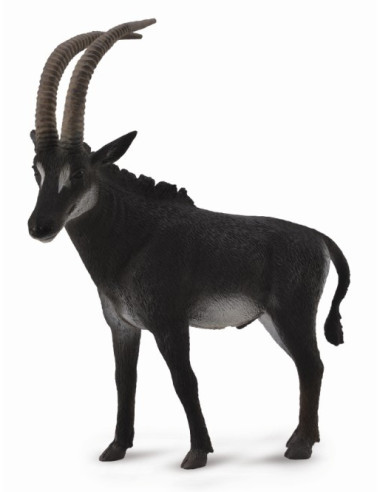 COL88564L,Figurina Mascul Antilopa Sable Gigant L Collecta