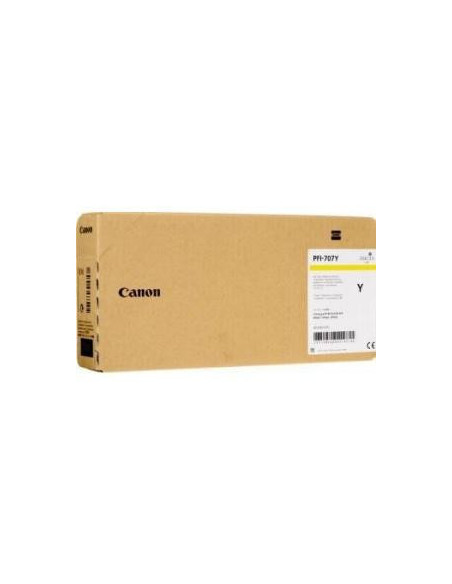 Cartus Canon PFI-707Y, yellow, 700ml,CF9824B001AA