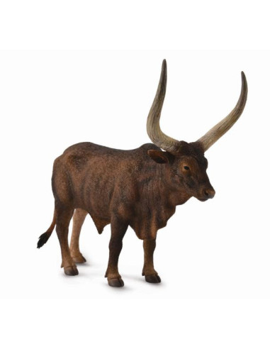 COL88648L,Figurina Taur Ankole-Watusi L Collecta