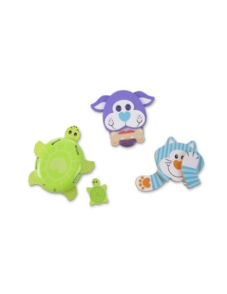 MD3617,Set 3 jucarii pentru motricitate Animale de companie - Melissa & Doug MD3617,Set 3 jucarii pentru motricitate Animale de companie - Melissa & Doug