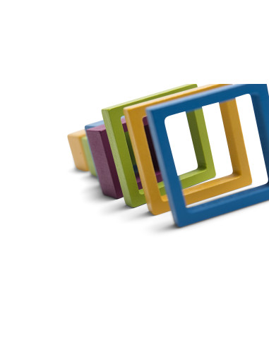 BSGA349,Frames, joc de rapiditate cu rame din lemn