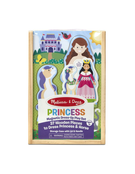 MD30321,Set magnetic de imbracat printesa si calutul - Melissa & Doug