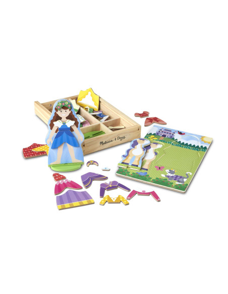 MD30321,Set magnetic de imbracat printesa si calutul - Melissa & Doug
