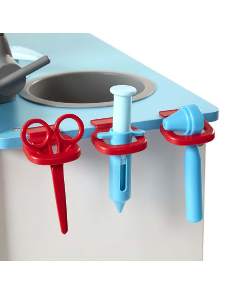 MD31800,Centru de joaca din lemn La Doctor - Melissa & Doug