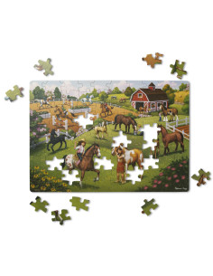 MD31386,Primul meu puzzle eco din carton Calutii - Melissa & Doug