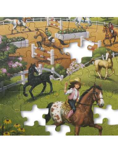 MD31386,Primul meu puzzle eco din carton Calutii - Melissa & Doug