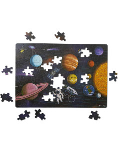 MD31385,Primul meu puzzle eco din carton Spatiul - Melissa & Doug