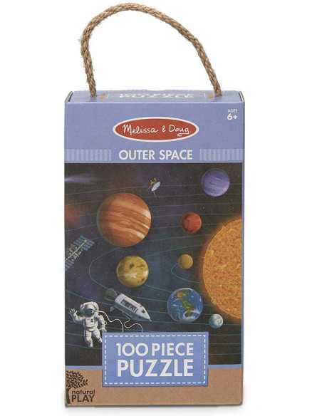 MD31385,Primul meu puzzle eco din carton Spatiul - Melissa & Doug