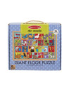 MD31373,Primul meu puzzle de podea eco Alfabetul Animalelor - Melissa and Doug