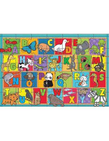 MD31373,Primul meu puzzle de podea eco Alfabetul Animalelor - Melissa and Doug MD31373,Primul meu puzzle de podea eco Alfabetul Animalelor - Melissa and Doug